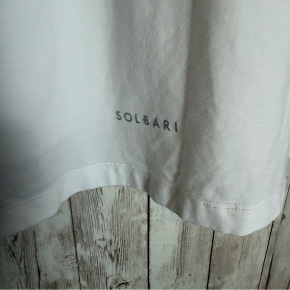 Solbari UPF50+ White Viscose Bamboo Hooded Long Jacket - Picture 9 of 10